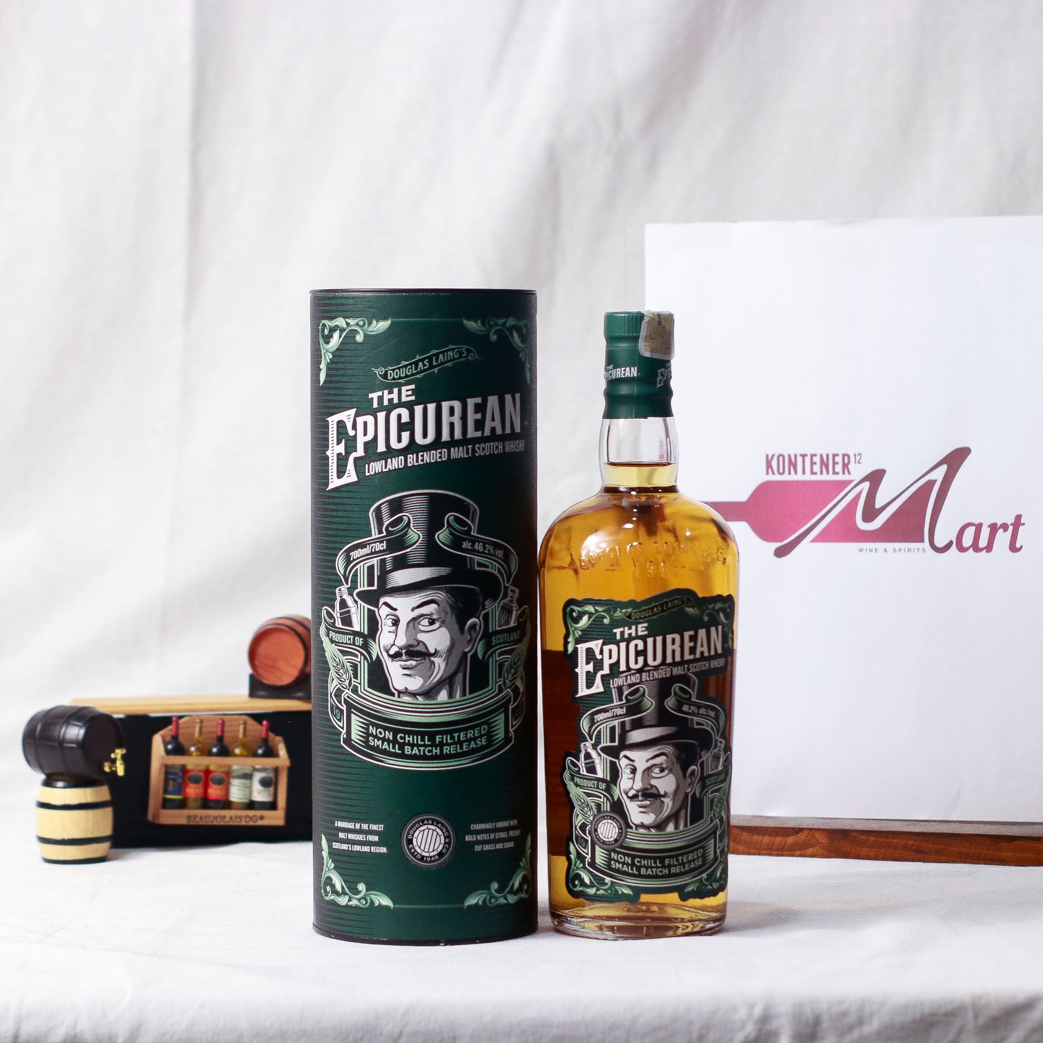 DOUGLAS-LAING-EPICUREAN.jpg Douglas Laing's The Epicurean Non Chill Filtered Lowland Blended Malt Scotch Whisky - Image 1