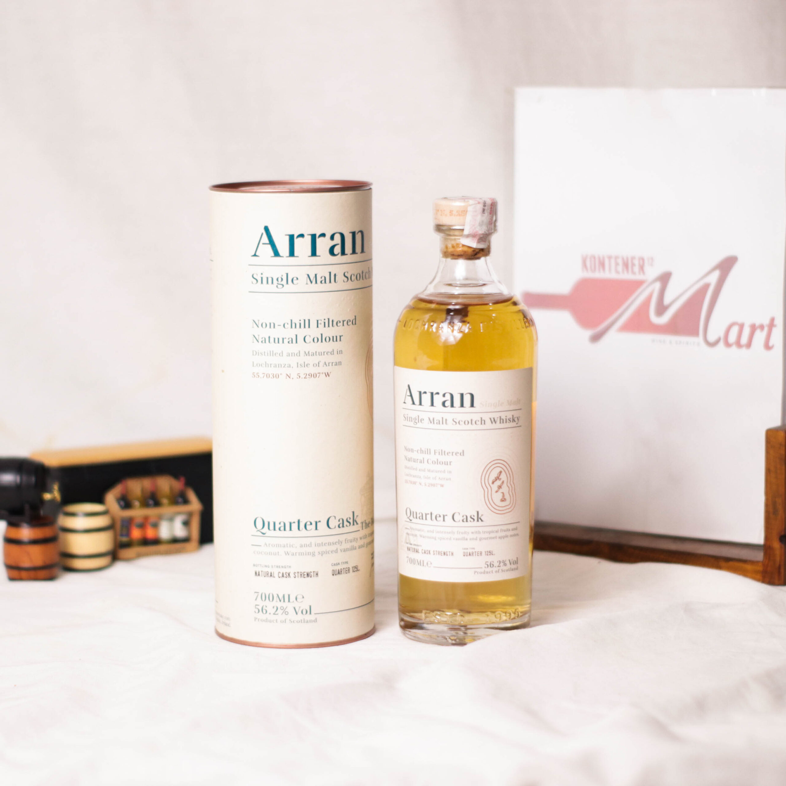 MG_1358-scaled-1.jpg Arran Quarter Cask Single Malt Scotch Whisky Non - Chill Filtered - Image 1