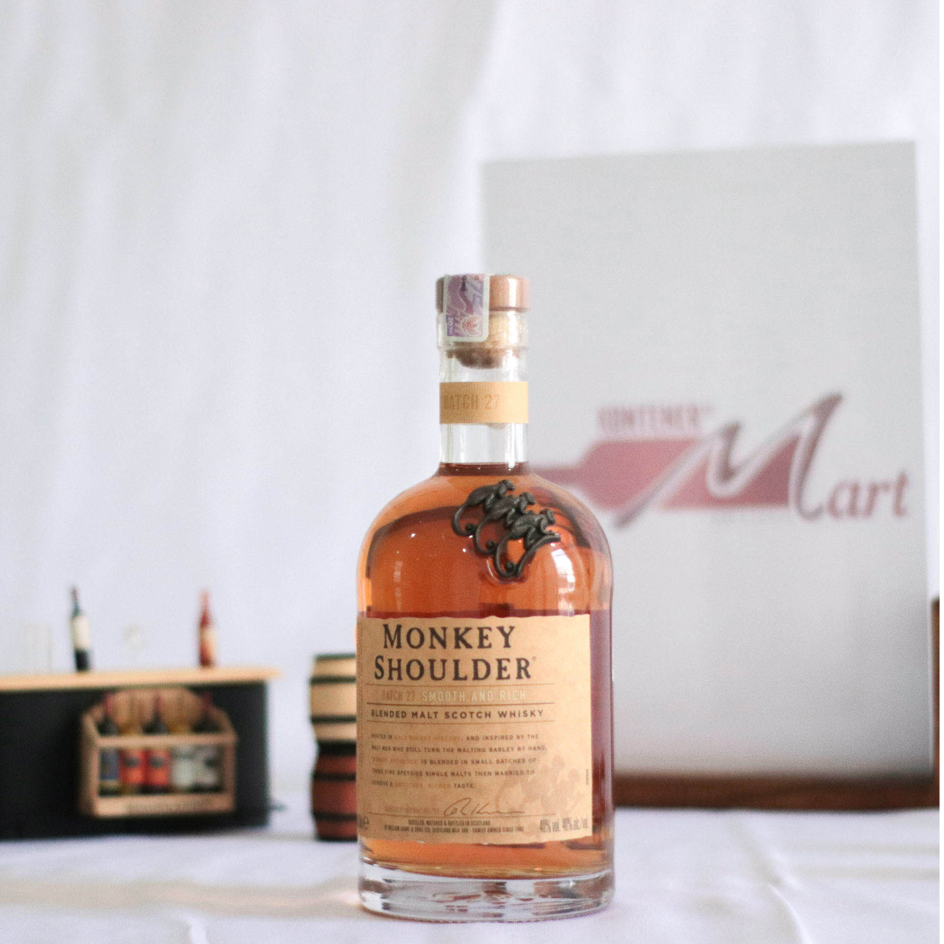 Monkey-Shoulder.jpg Monkey Shoulder Blended Malt Scotch Whisky - Image 1