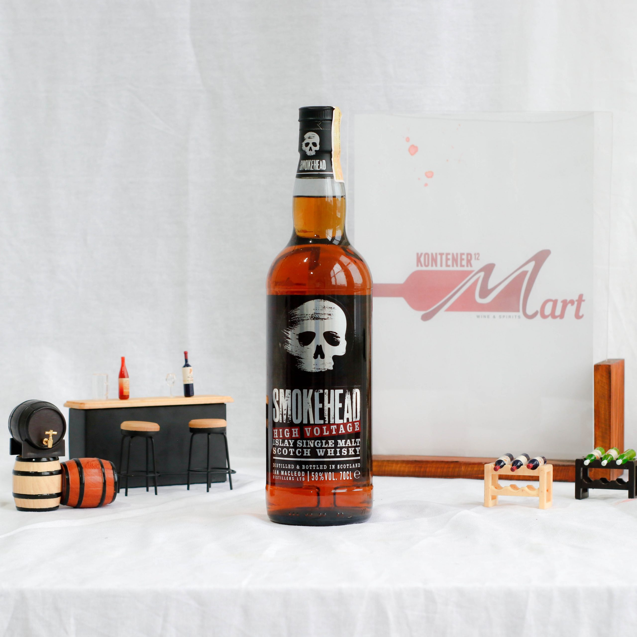 Smokehead-High-Voltage-scaled-1.jpg Smokehead High Voltage 58% Islay Single Malt Scotch Whisky - Image 1