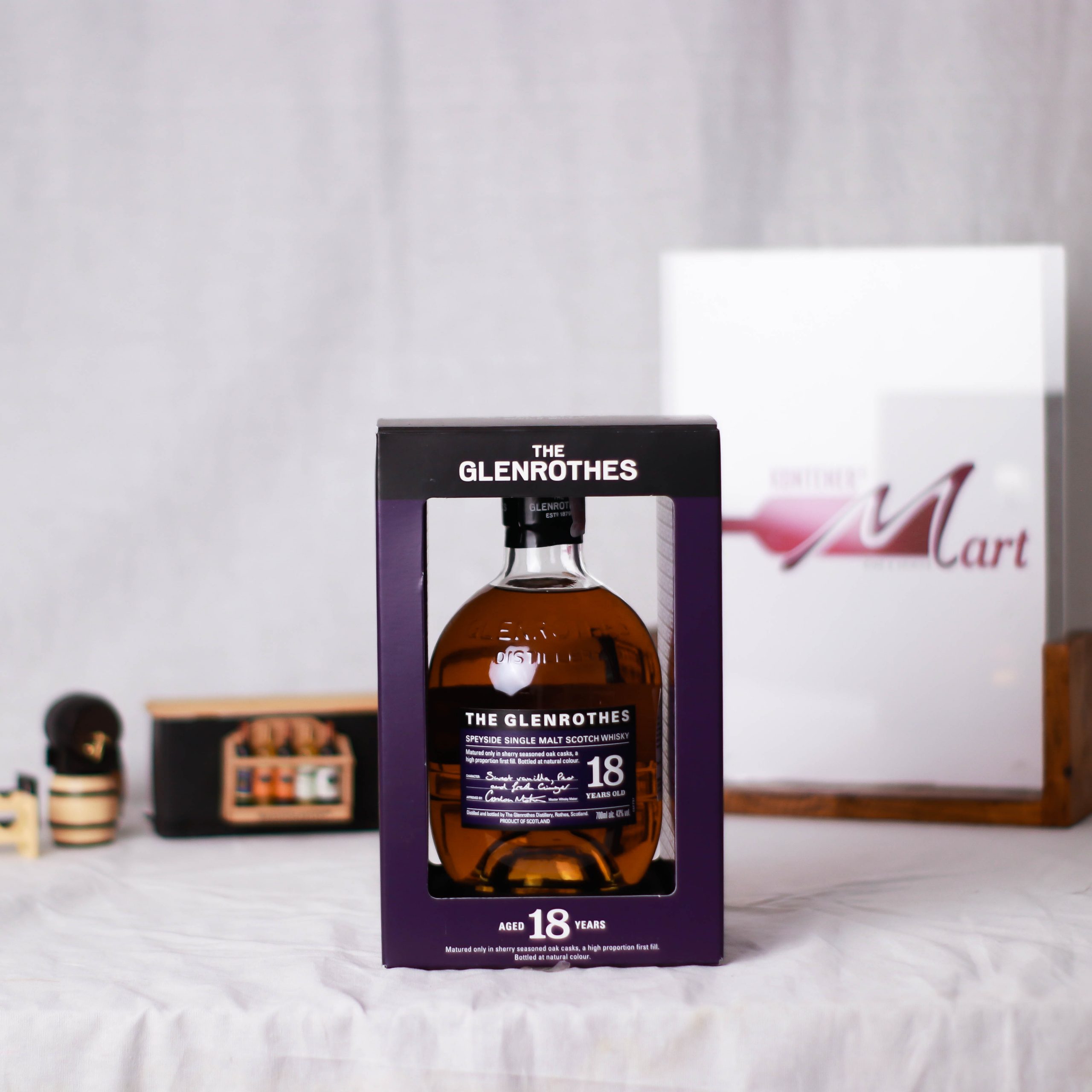 THE-GLENROTHES-18YO-scaled-1.jpg Glenrothes 18 Years Old Speyside Single Malt Scotch Whisky - Image 1
