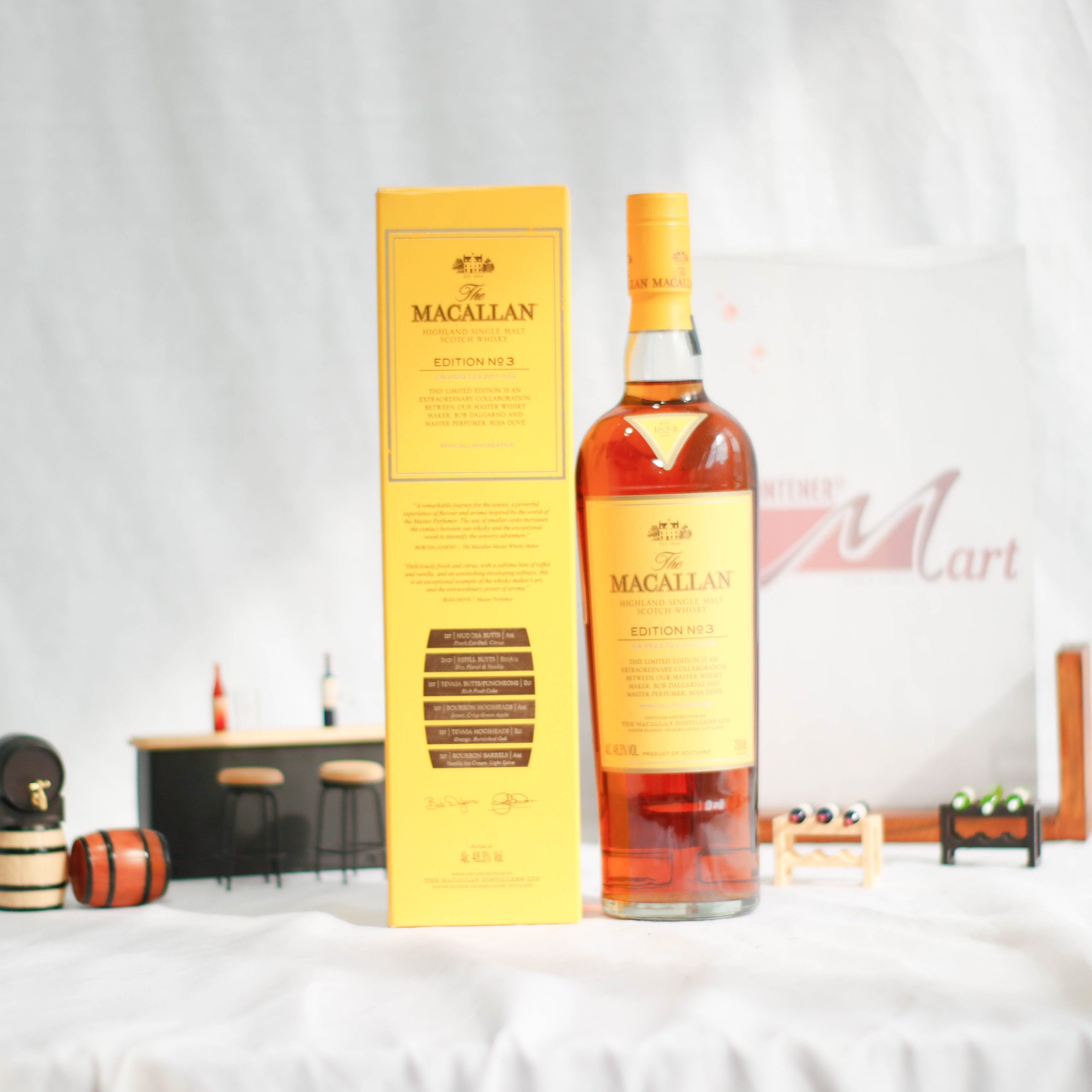 The-Macallan-Edition-No.3-scaled-1.jpg Macallan Edition No. 3 Highland Single Malt Scotch Whisky - Image 1