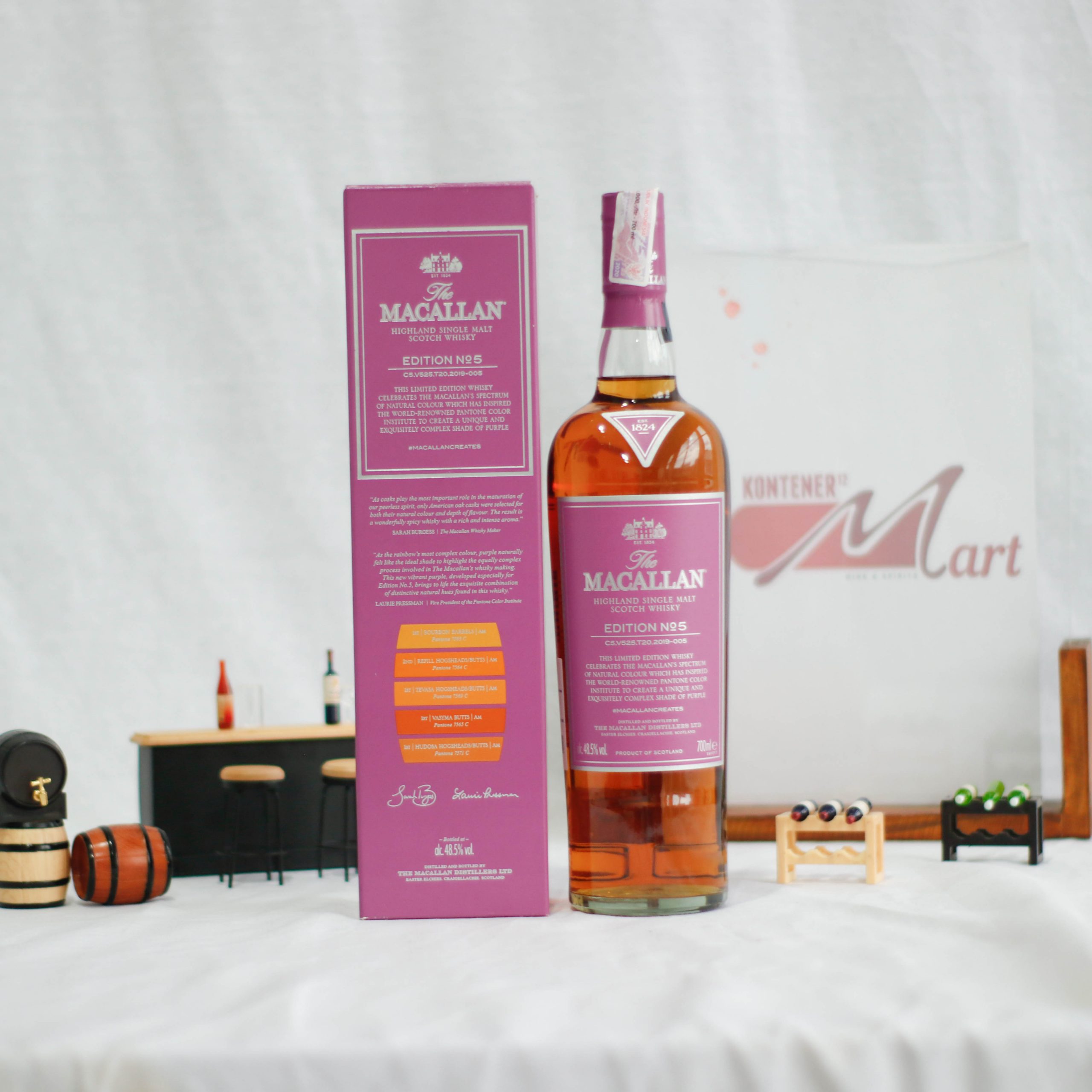 The-Macallan-Edition-No.5-scaled-1.jpg Macallan Edition No. 5 Highland Single Malt Scotch Whisky - Image 1